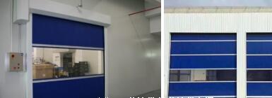 锡林郭勒冷库保温防爆快速软帘卷门